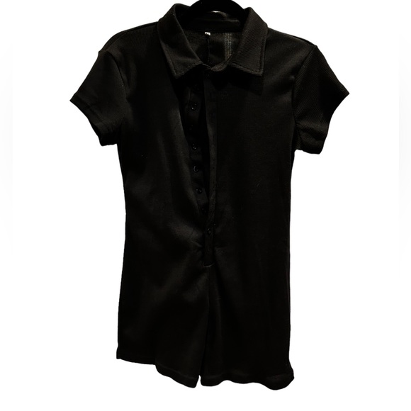 Pants - ❗️SOLD❗️Black Shorts Romper